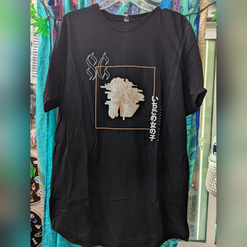 Strawberry girls band t-shirt large